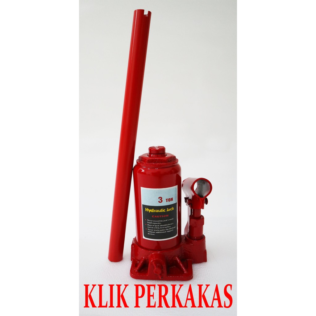 Dongkrak Botol 3 Ton Hidraulik Hydraulic Bottle Jack 3T STARINDO