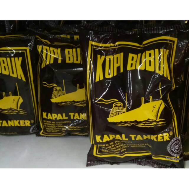 

Kopi kapal tanker khas tanjung pinang 160 gram