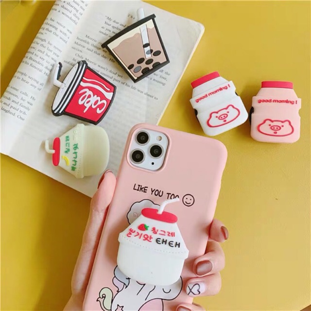 Pop grip  3D Big Pump Pop socket handgrip