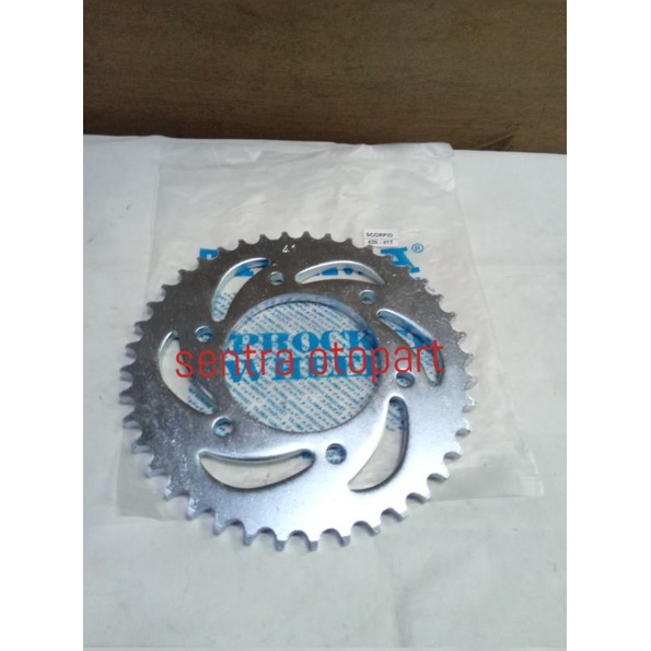 Gir gear belakang vixion scorpio byson r15 old 41 428 tajima