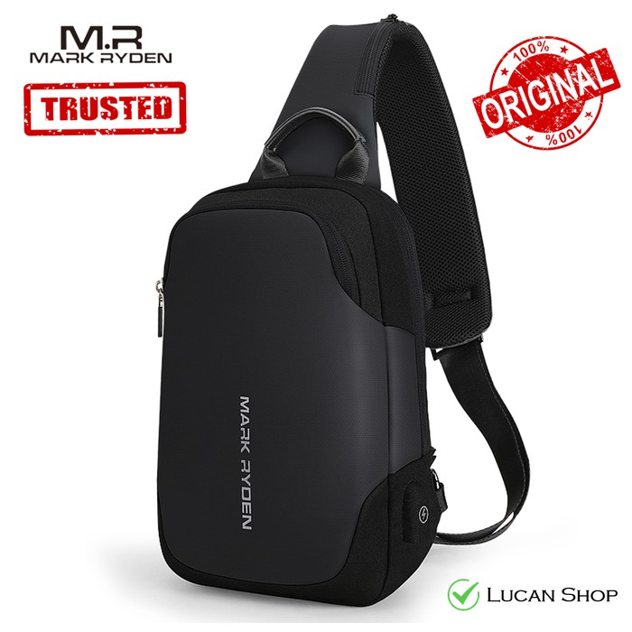 2049UU Tas Selempang Pria Sekolah Kuliah Biker Sling Bag Gaul  Tas Mark Ryden Original / Tas Selemp