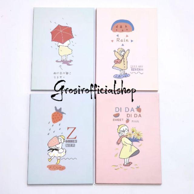 Kaca Cermin Rias Model buku Uk 20 x 15 / Cermin Lipat / Cermin Cover Lucu-#3 DI DA