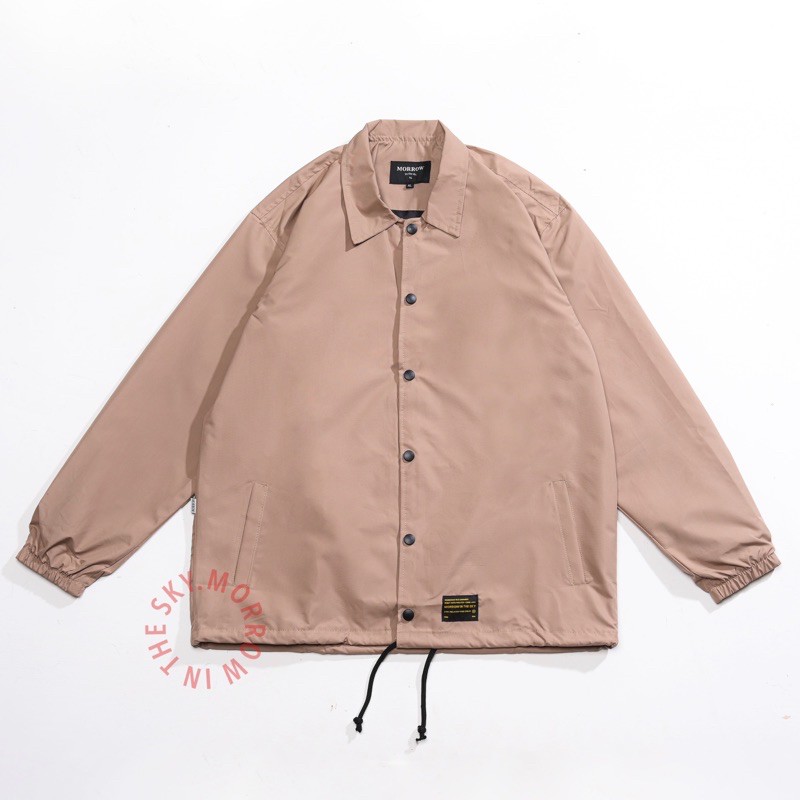 Jual Coach Jacket Polos Cream Morrowsky Shopee Indonesia