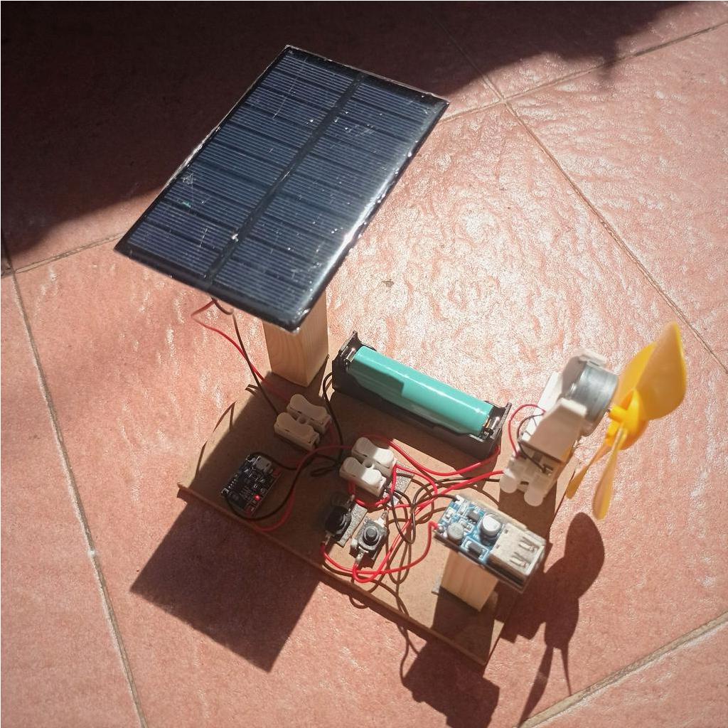 KIT EDUKASI PEMBANGKIT LISTRIK TENAGA MATAHARI SOLAR CELL PANEL SURYA PLTS GENERATOR MINI KIPAS TENAGA SURYA SOLAR CELL ANEL SURYA