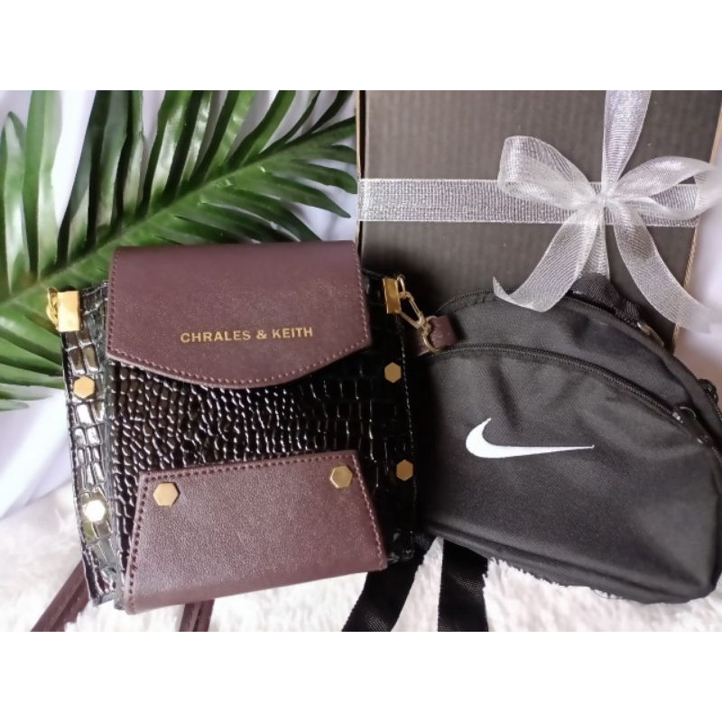 Hampers Coupel Tas wanita dan pria, kado lebaran muslim/non muslim, kado ulang tahun, wedding