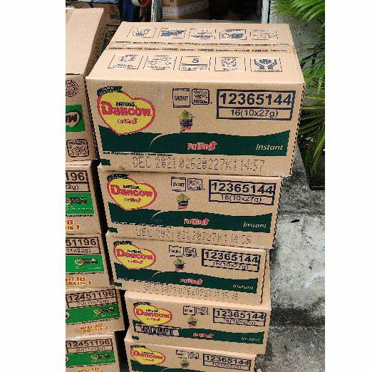 Susu Bubuk Dancow Fortigro Putih Vanilla / Coklat Sachet Renceng isi 10pcs MURAH