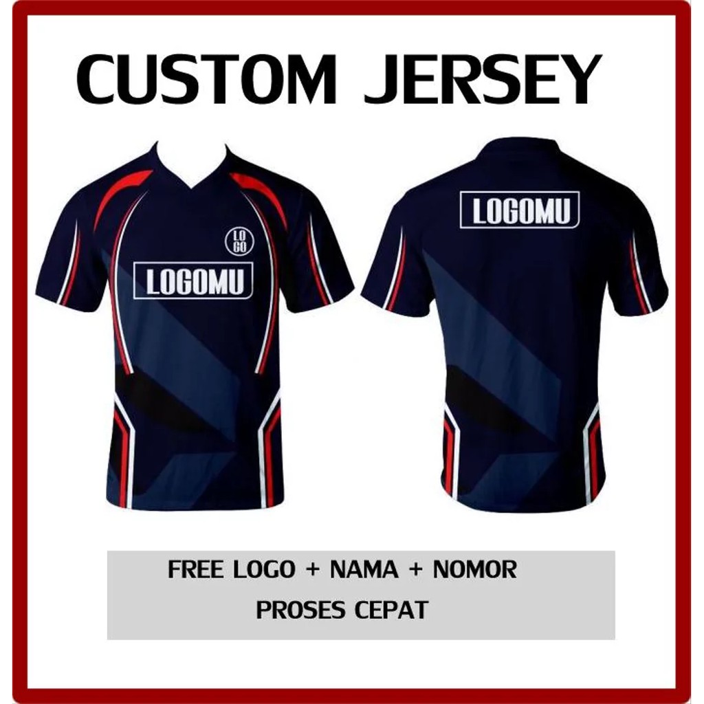 Baju Kaos Jersey Gaming ESports 882 Printing Custom