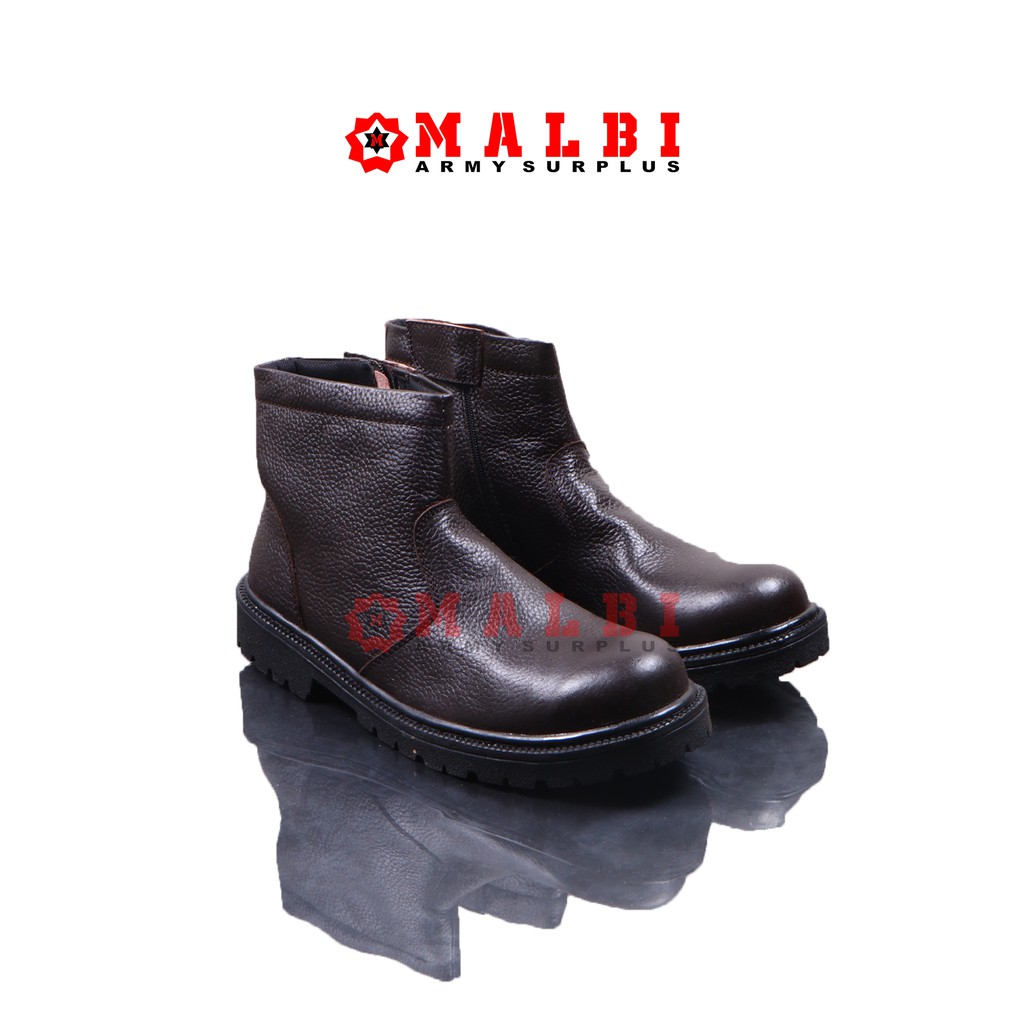 Sepatu Safety Besi World Cruiser 6807 Brown Coklat