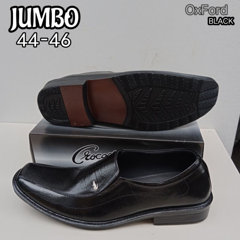 sepatu pria kulit jumbo/sepatu kulit pria big size/sepatu kantor pria big size/sepatu kerja pria big