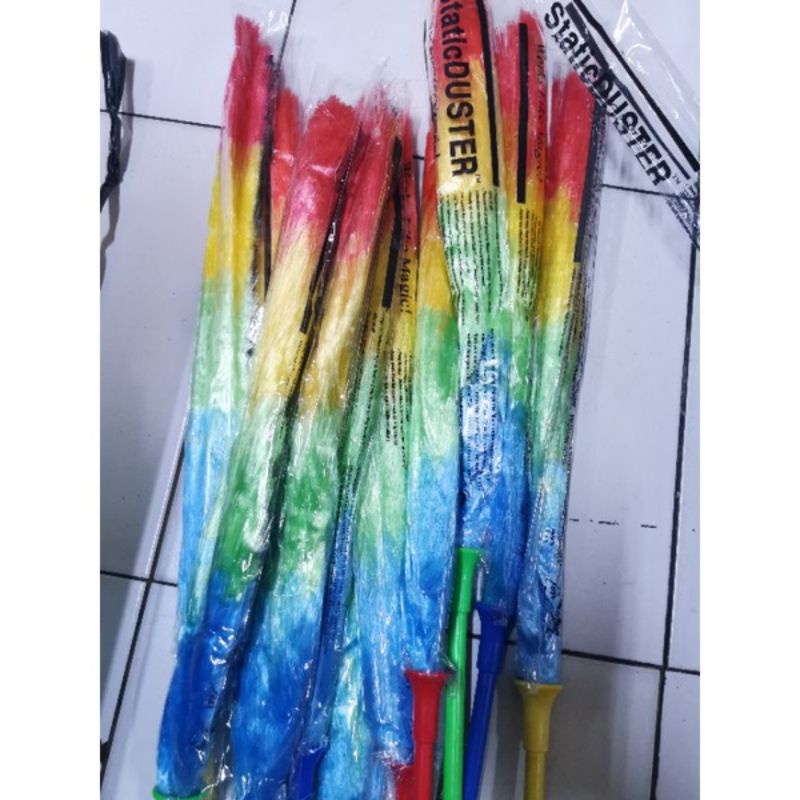 1pcs Kemoceng Pelangi Kemoceng Plastik