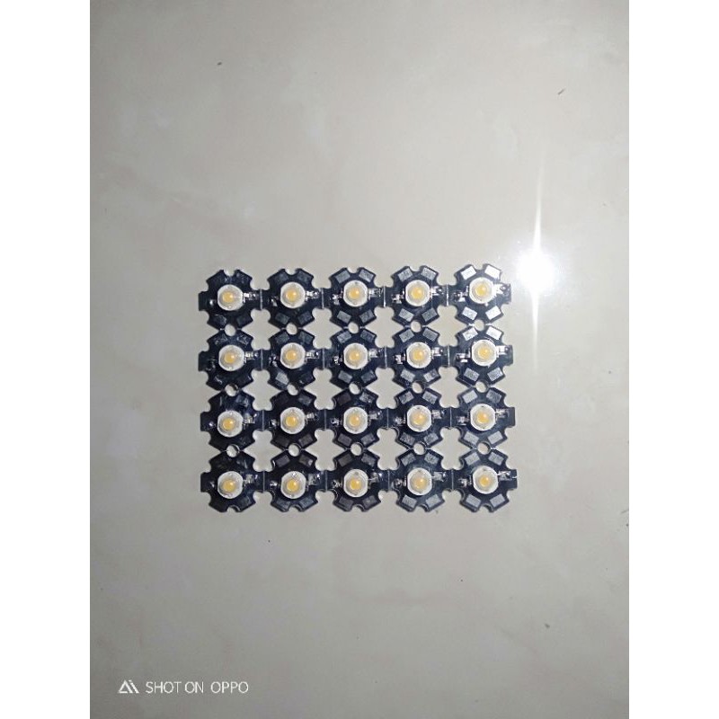 LED HPL 1Watt warna putih