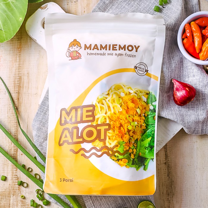 

Promo Mie Frozen Mamiemoy - Ayam Kecap Halal (1 Pak = 3 Porsi Mie) - Mie Kecil