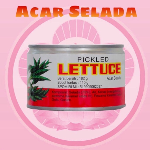 

Pickled Lettuce Acar Selada Chaisim Kaleng