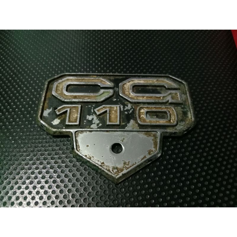 Emblem Logo Tutup Aki Honda CG110 Original