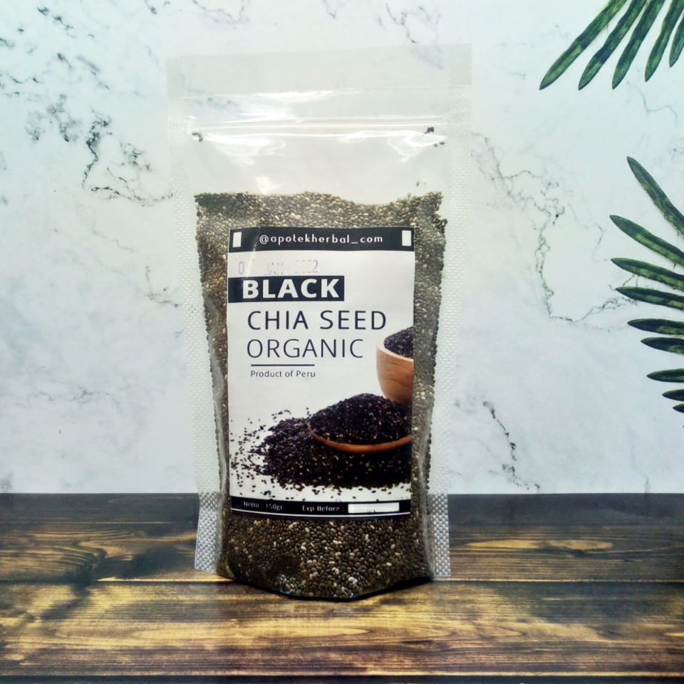 

Meningkatkan Imun dgn Chia Seed Black Original murah Chia Seed Golden Peru chia seeds 150gr