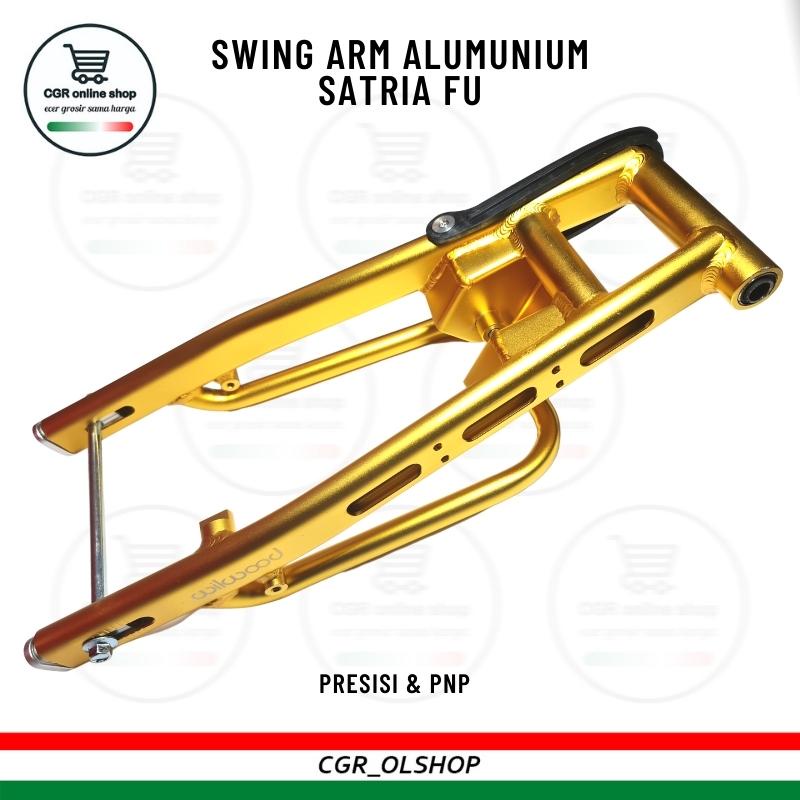 Chasis Aluminium Satria FU Sasis Swing Arm Aluminium Suzuki Satria F / FU 150 Lengan Ayun Wilwood Go