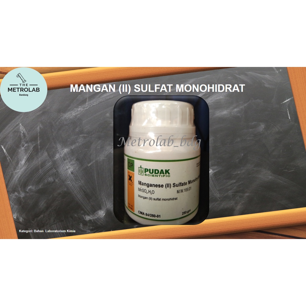 Mangan (II) Sulfat | Manganese (II) Sulfate | MnSO4.H2O | 500 gram