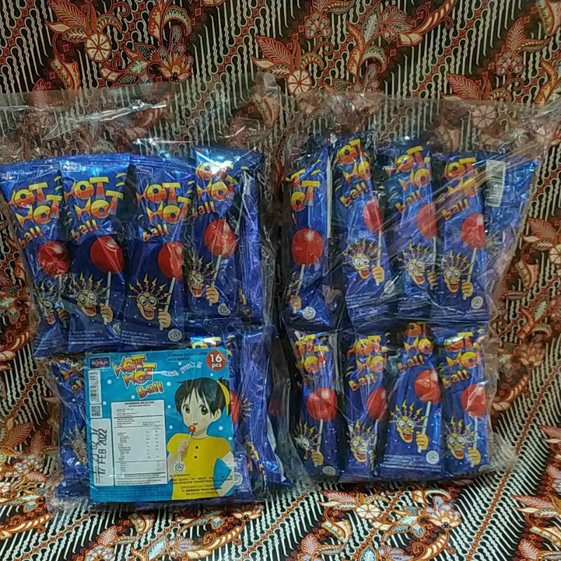 

PERMEN HOT HOT BALL 16@7G