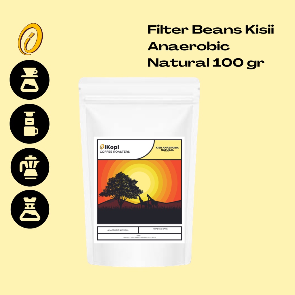 

Filter Beans / Biji Kopi iKopi Kisii Anaerobic Natural 100 gr