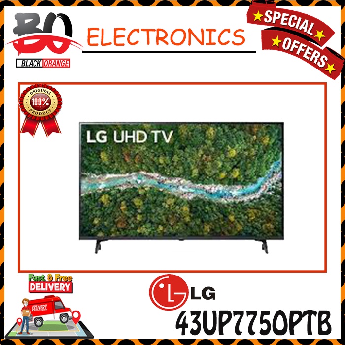 LG TV 43UP7750PTB 43 INCH SMART TV 4K UHD 43UP7750 43UP775 43UP77 NEW