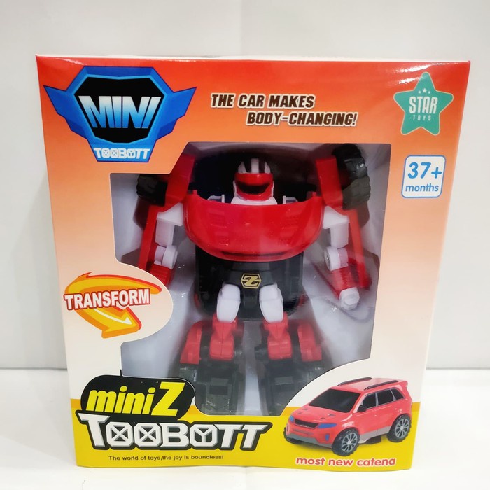 ST24-RB23 Mainan Robot Torbott Tobbot Mini Z Sedan Merah ST24 - RB23