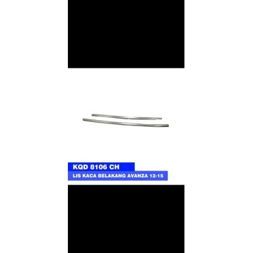 LIS KACA BELAKANG ALLNEW AVANZA 2012 2015