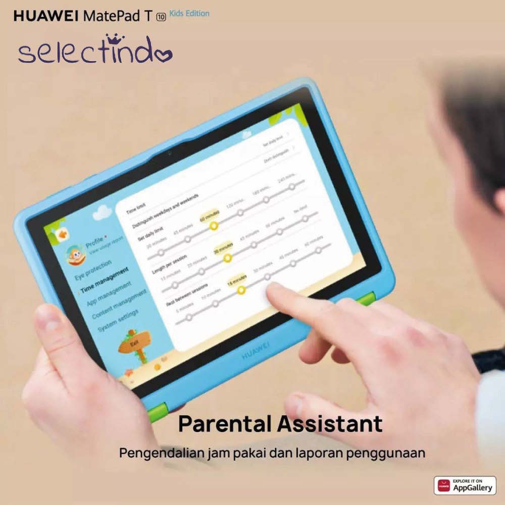 Huawei Matepad SE Kids Edition /Tablet Anak / Kids Tablet / Babybus / Kids Corner / Parent Assit / Eye Comfort 2K Display / Kids Corner / Parental Assistant / Wi-Fi Only