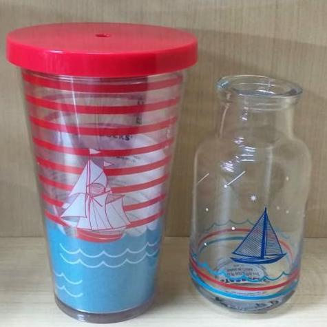Mug Gelas - Tumbler/Gelas/Cup Starbucks Original Sailor Voyage