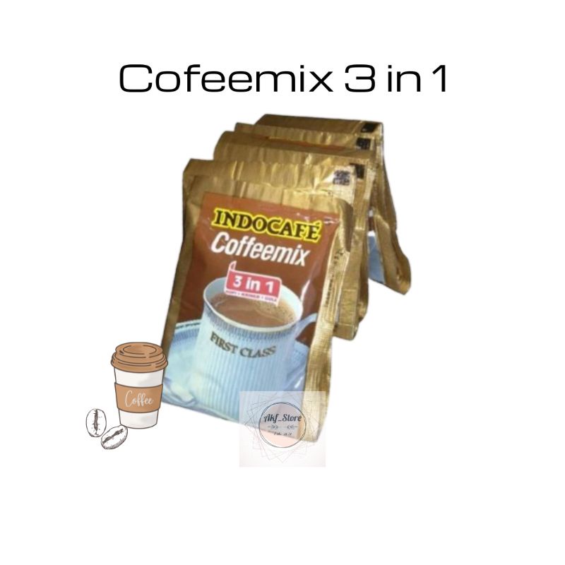 

200G COFFEEMIX INDOCAFE RENTENG 20G/SACHET