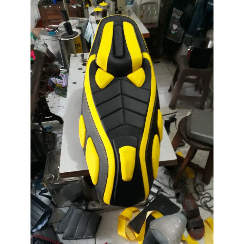 CUSTOM KULIT JOK MBTECH, NMAX AEROX PCX VARIO LED