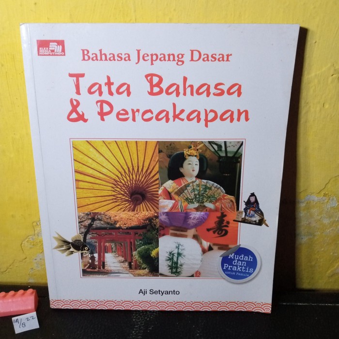 buku tata bahasa dan percakapan bahasa Jepang dasar 170 hal