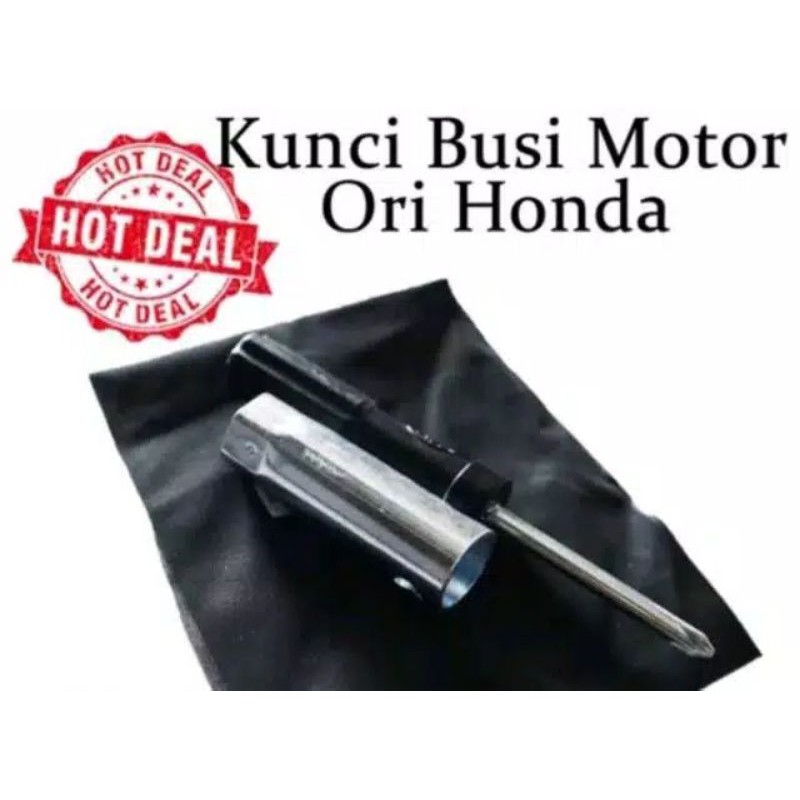 Obeng kunci busi original honda untuk semua motor bebek