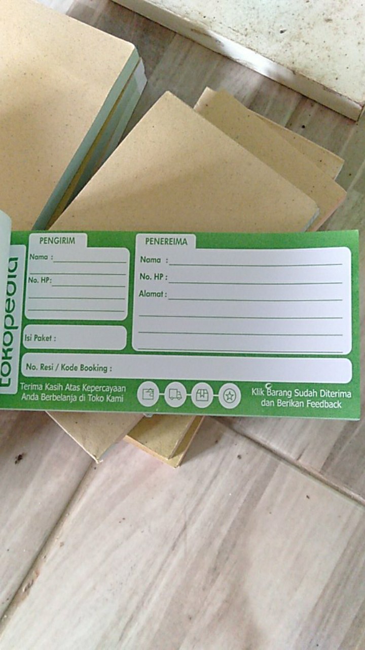 Label Pengiriman Olshop / Label Pengiriman Olshop Termurah Terlaris