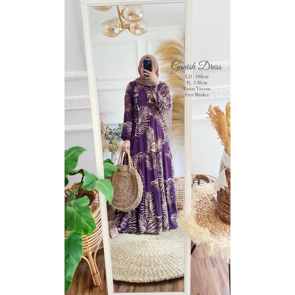 Dress Rayon Viscose - Ganish Dress