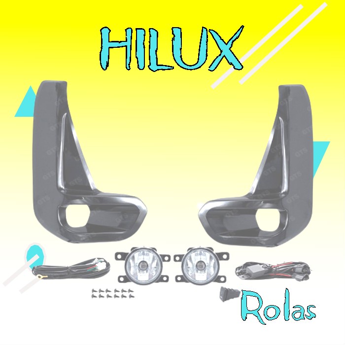 FOGLAMP HILUX 2020 2021 2022 FOG LAMP LAMPU KABUT BUMPER BEMPER DEPAN