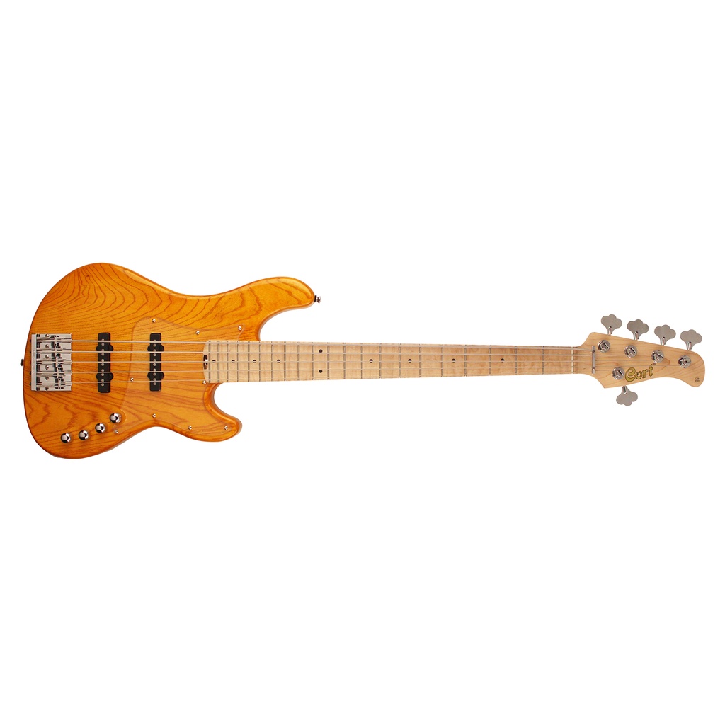 Cort GB75JJ AM 5 String GB Series Amber - Bass Elektrik 5 Senar