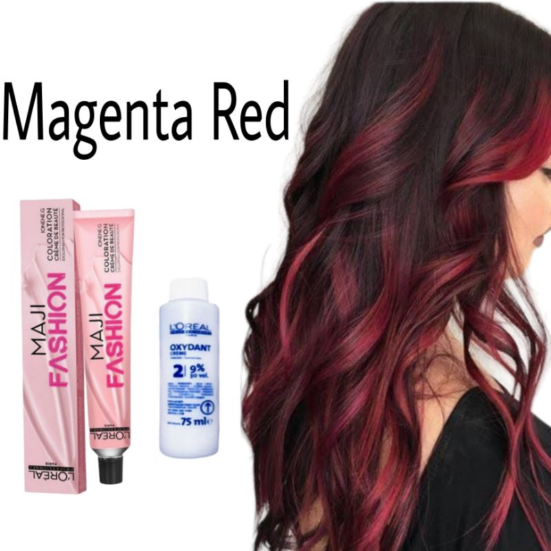 Cat rambut loreal majifashion maji fashion MAGENTA Pewarna rambut hair color