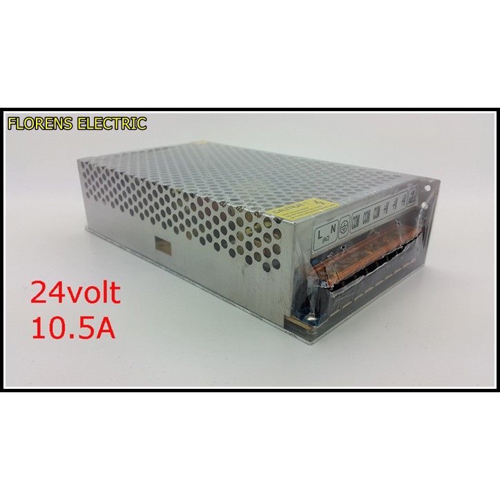 Power Supply Jaring (Adaptor) Switching 24V (24 Volt) 10.5 Ampere