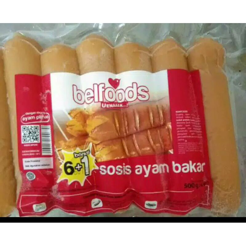 

Belfoods Sosis Ayam Bakar 6+1 pcs
