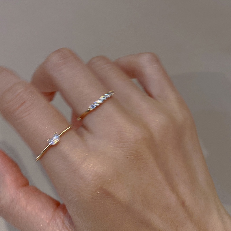 Cincin Berlian Desain Mewah Untuk Wanita