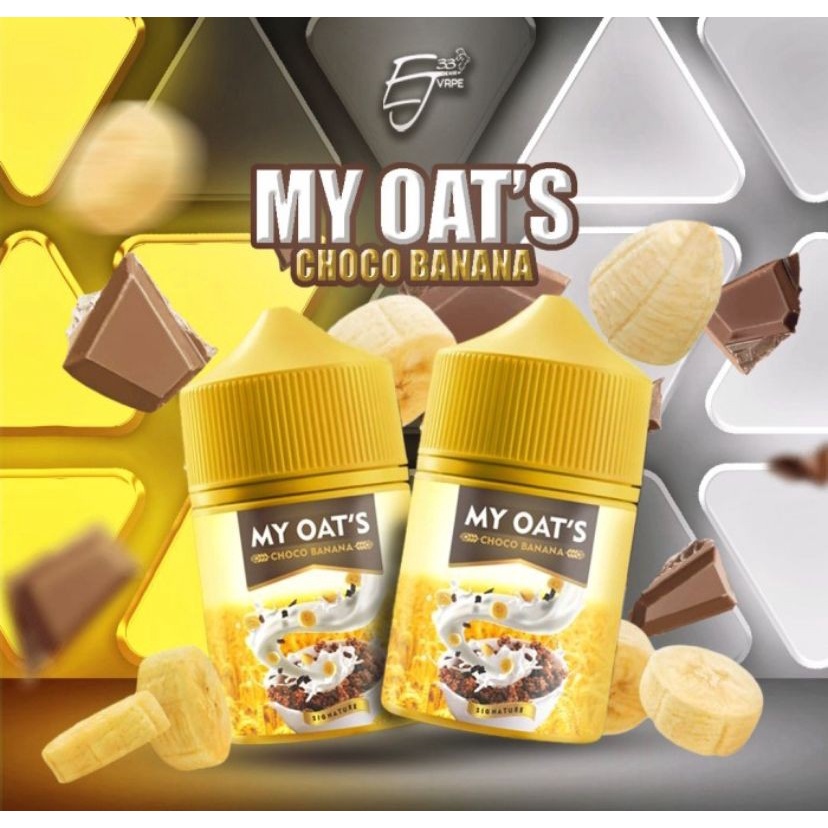 NEW E-LIQUID MY OAT'S CHOCO BANANA 60ML - 100% AUTHENTIC E-LIQUID