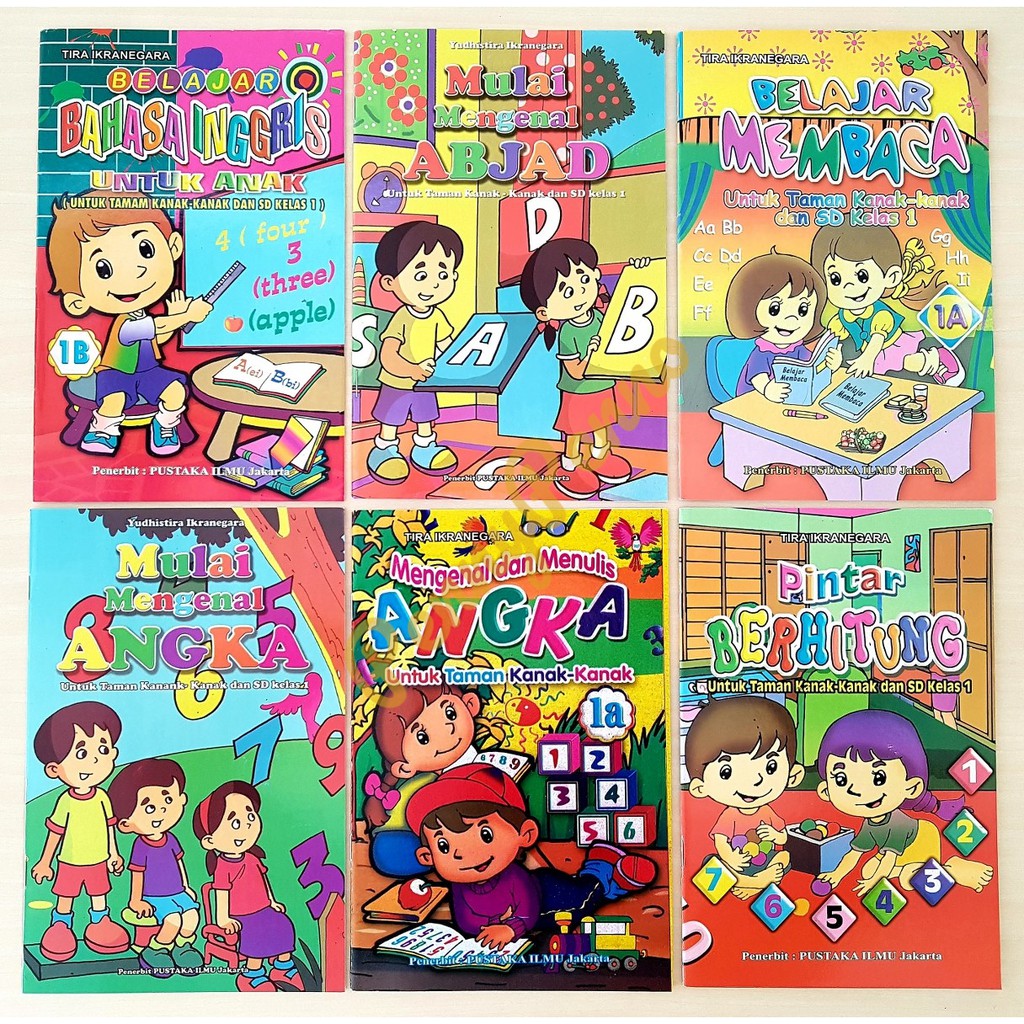 Jual Buku Belajar Anak Dasar (Sisa B. Inggris & Angka) Indonesia|Shopee ...