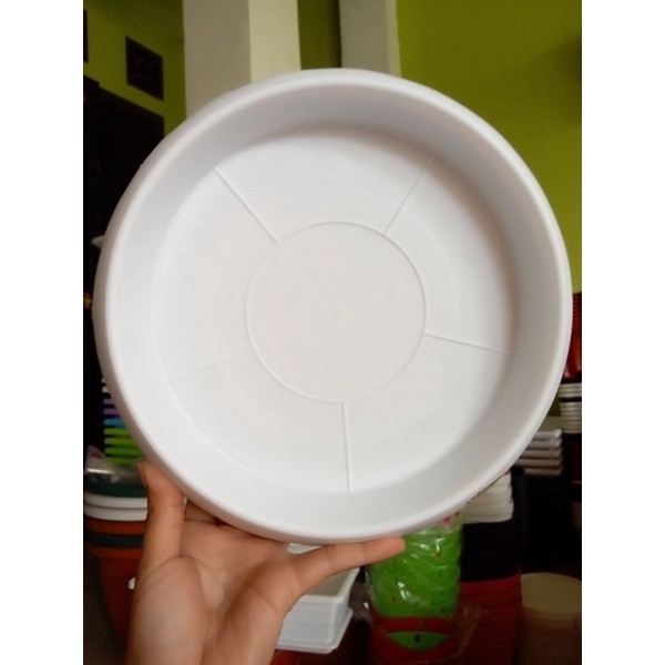 Tatakan Pot Yogap 25 30/Tatakan Yogap/Alas Yogap/Piring Pot/Alas Pot