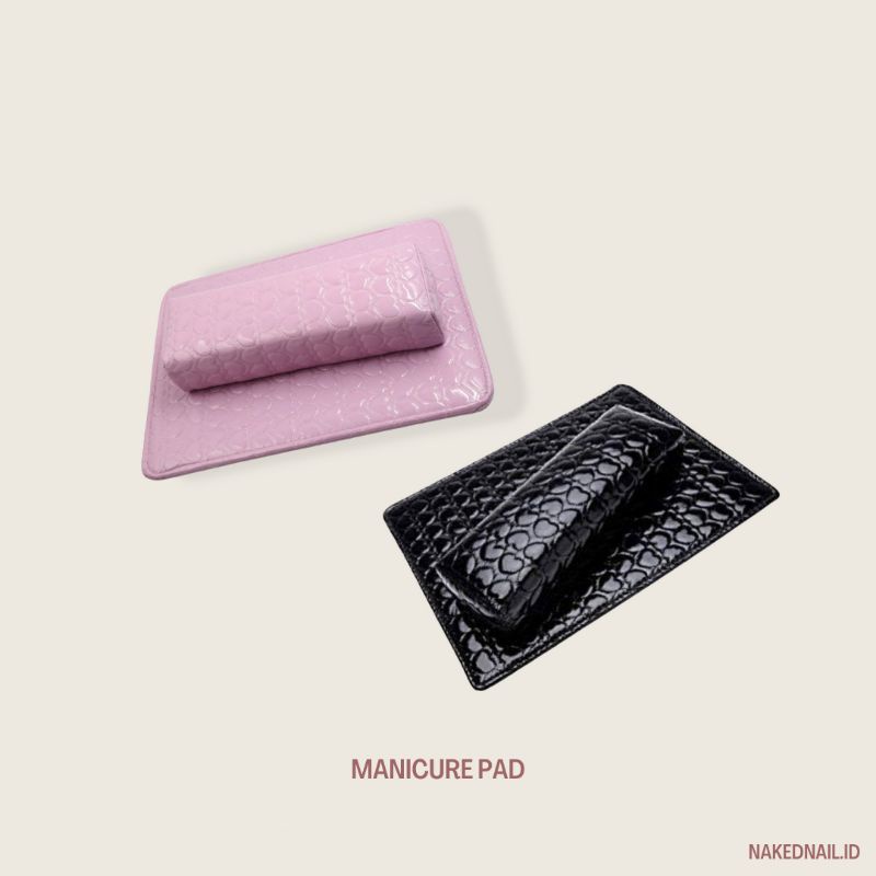 Manicure pad dengan alas Bantalan nail art  alas arm rest manicure pad 1 set bantalan nail nailart