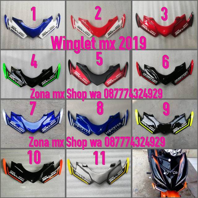 Winglet mx king New 2019
