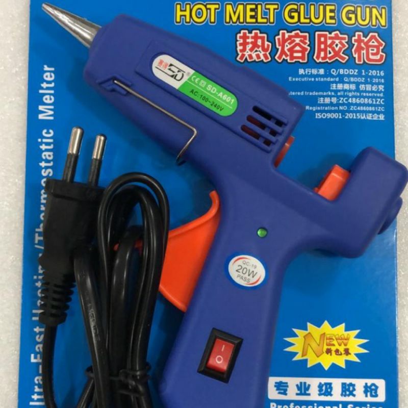 Lem Tembak Glue Gun switch SD-A601 Super Quality