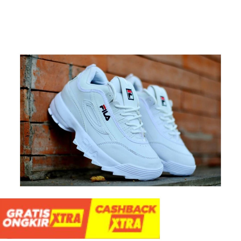 ORIGINAL  - Sepatu Sneakers Wanita Fila Disruptor