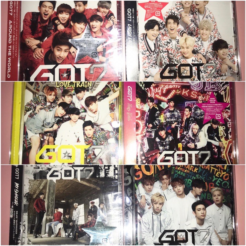 GOT7 JAPAN ALBUM ONLY & GROUP PHOTOCARD