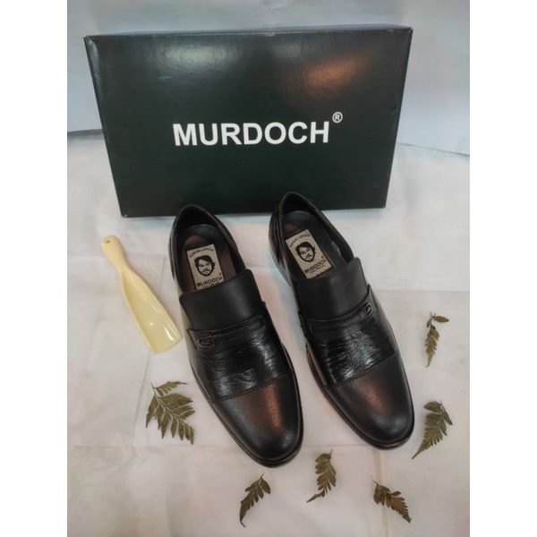 Sepatu Pantofel Formal Kulit Asli Murdoch 3311