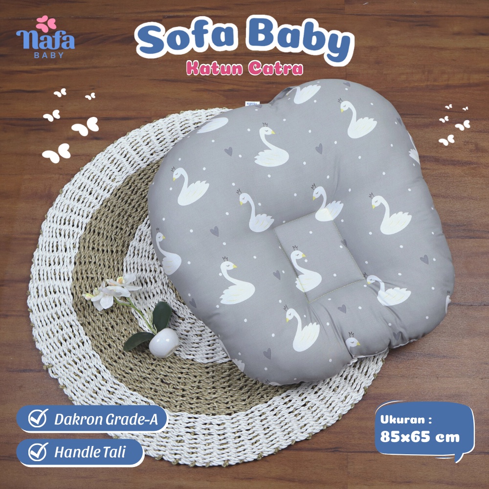 SOFA BABY TEMPAT TIDUR BAYI BANTAL KASUR BAYI MULTIFUNGSI NAFA BABY-5